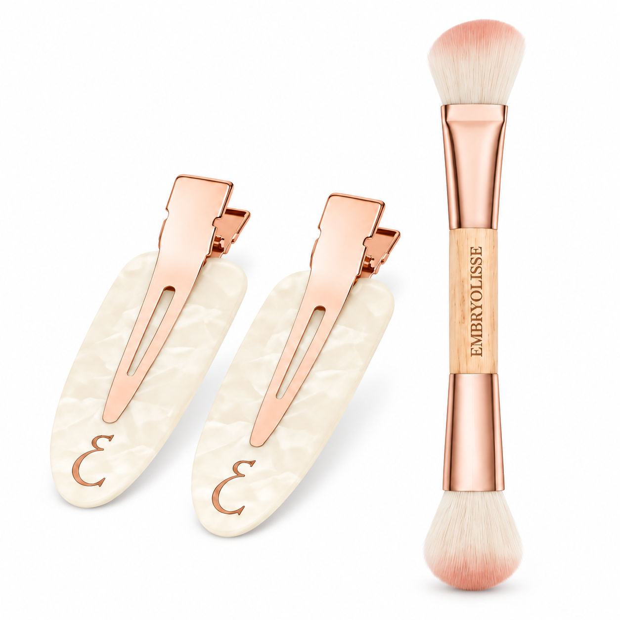 BROCHA DOBLE + 2 HORQUILLAS EMBRYOLISSE